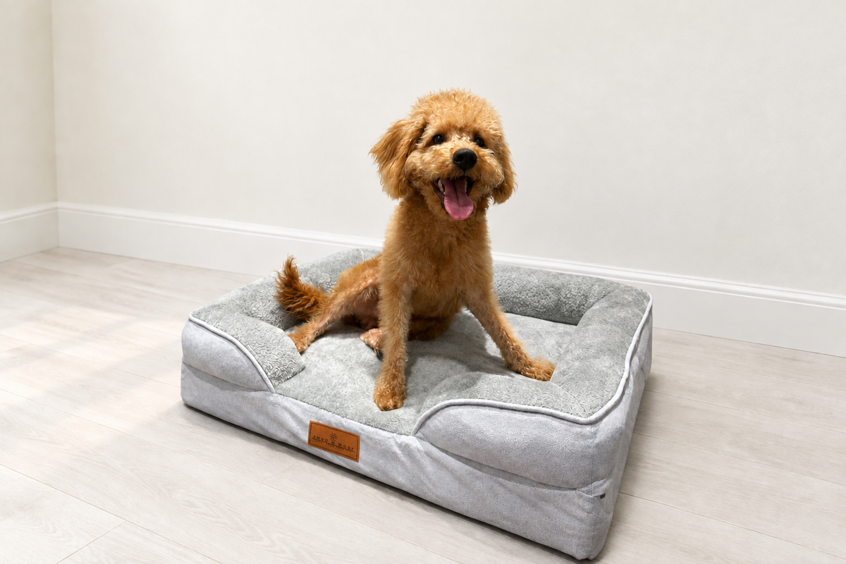 Grey bed logo-correction preview